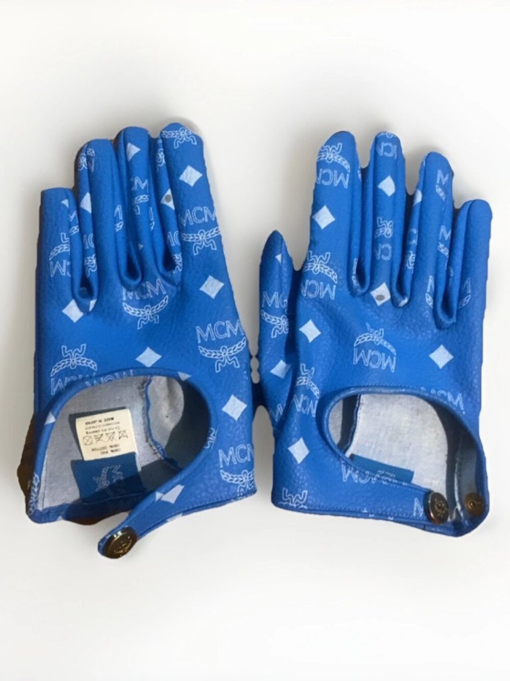 MCM x Tisa ultra RARE BLUE gloves 1 of 100 made